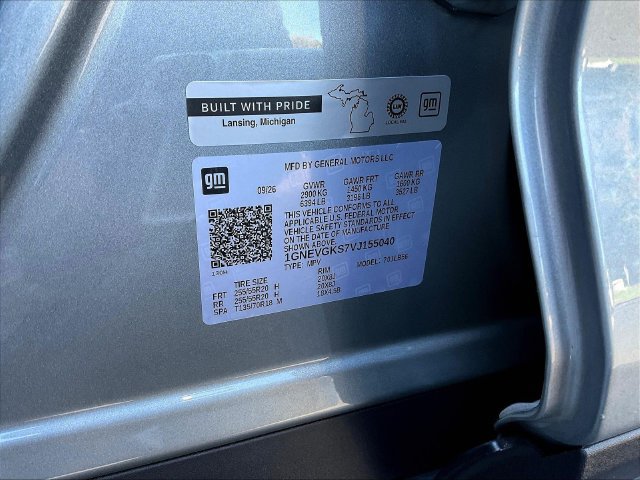 2027 Chevrolet Traverse LT - Photo 21