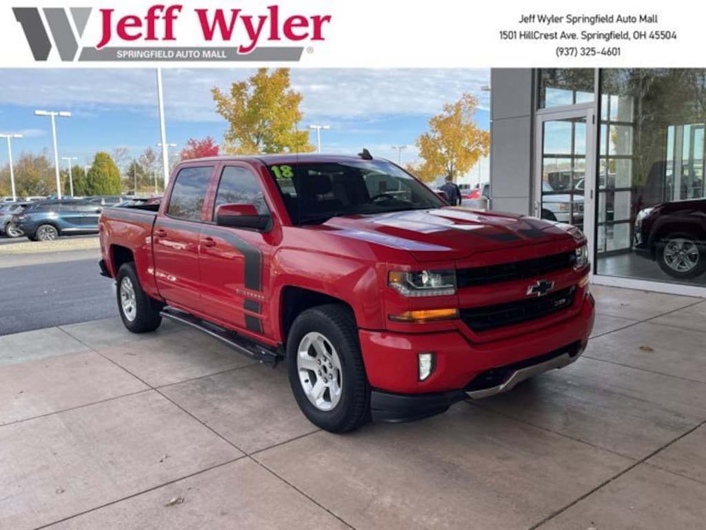 Used 2018 Chevrolet Silverado 1500 Truck Crew Cab