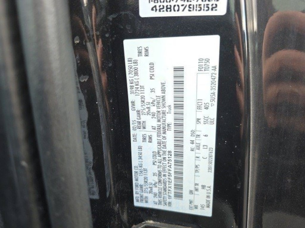 Used 2015 Ford F-150 Truck SuperCab Styleside