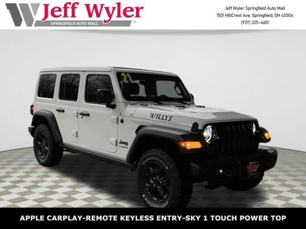 Used 2021 Jeep Wrangler SUV