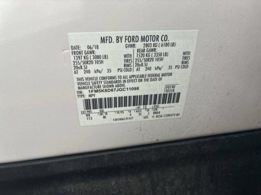 Used 2018 Ford Explorer SUV
