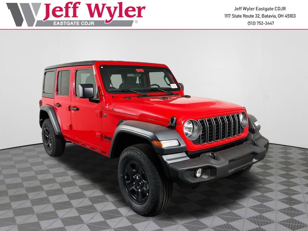 New 2026 Jeep Wrangler 4-DOOR SPORT Sport Utility