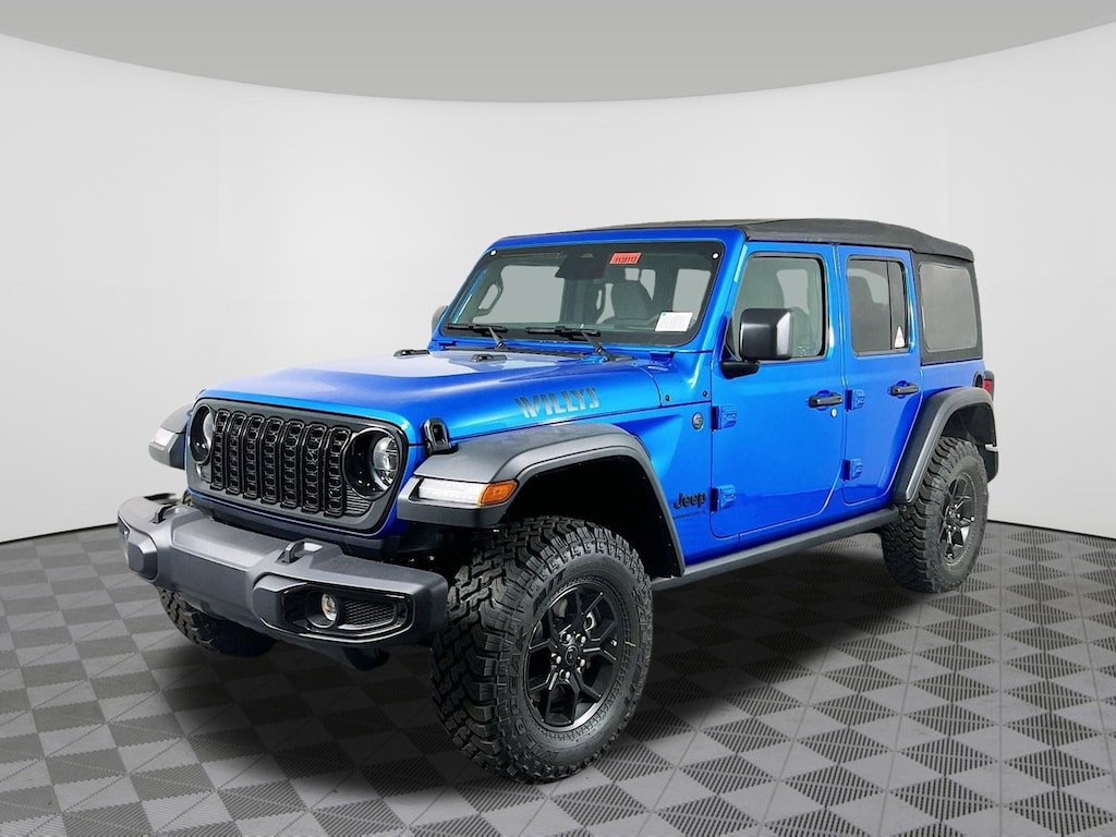 New 2026 Jeep Wrangler 4-DOOR WILLYS Sport Utility