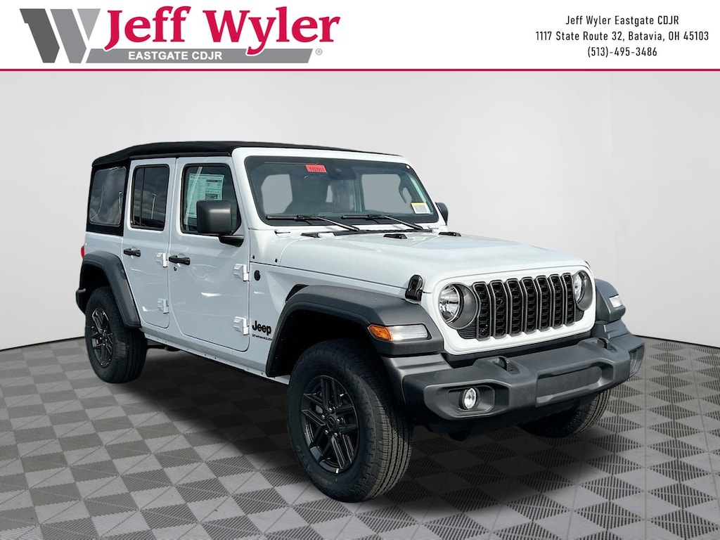 New 2025 Jeep Wrangler 4-DOOR SPORT S Sport Utility