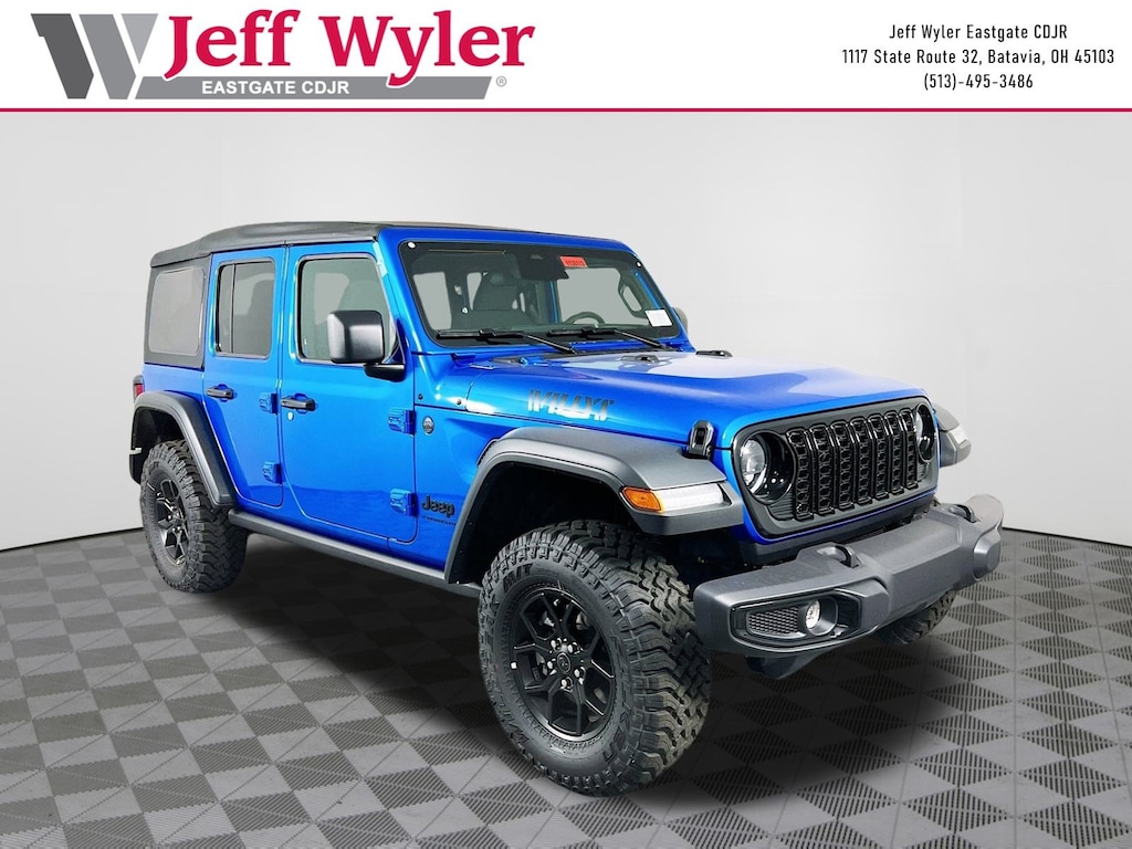 New 2026 Jeep Wrangler 4-DOOR WILLYS Sport Utility