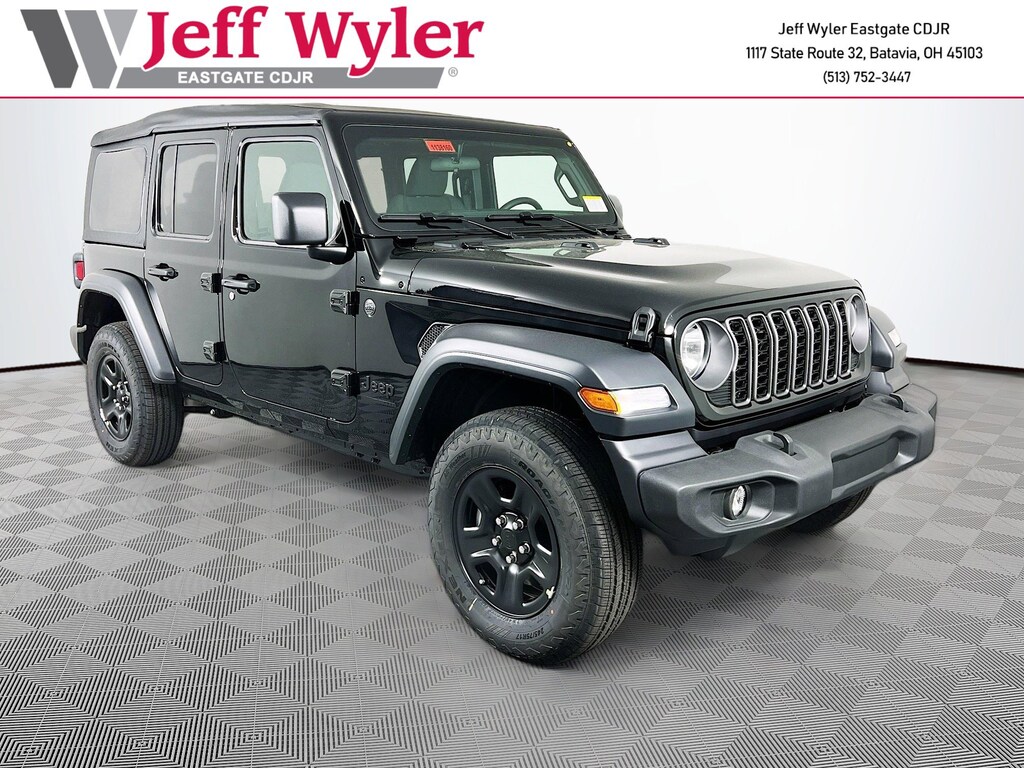 New 2026 Jeep Wrangler 4-DOOR SPORT Sport Utility