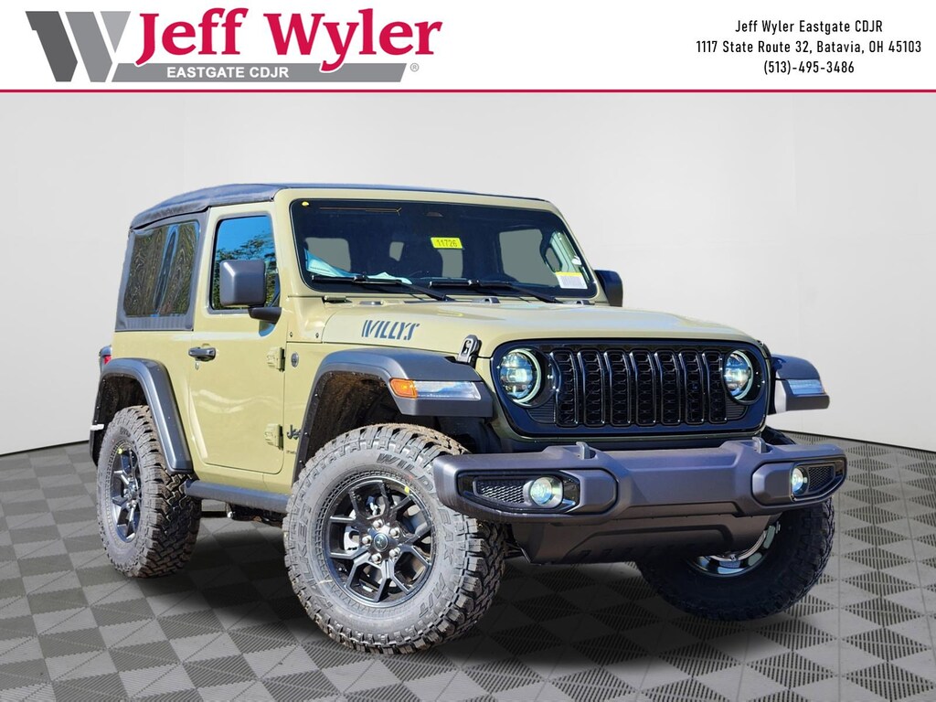New 2026 Jeep Wrangler 2-DOOR WILLYS Sport Utility