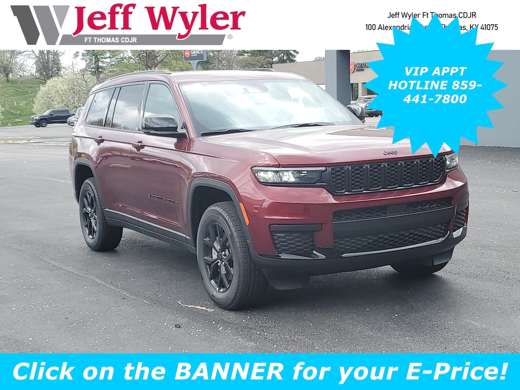 New 2025 Jeep Grand Cherokee L ALTITUDE X 4X4 Sport Utility