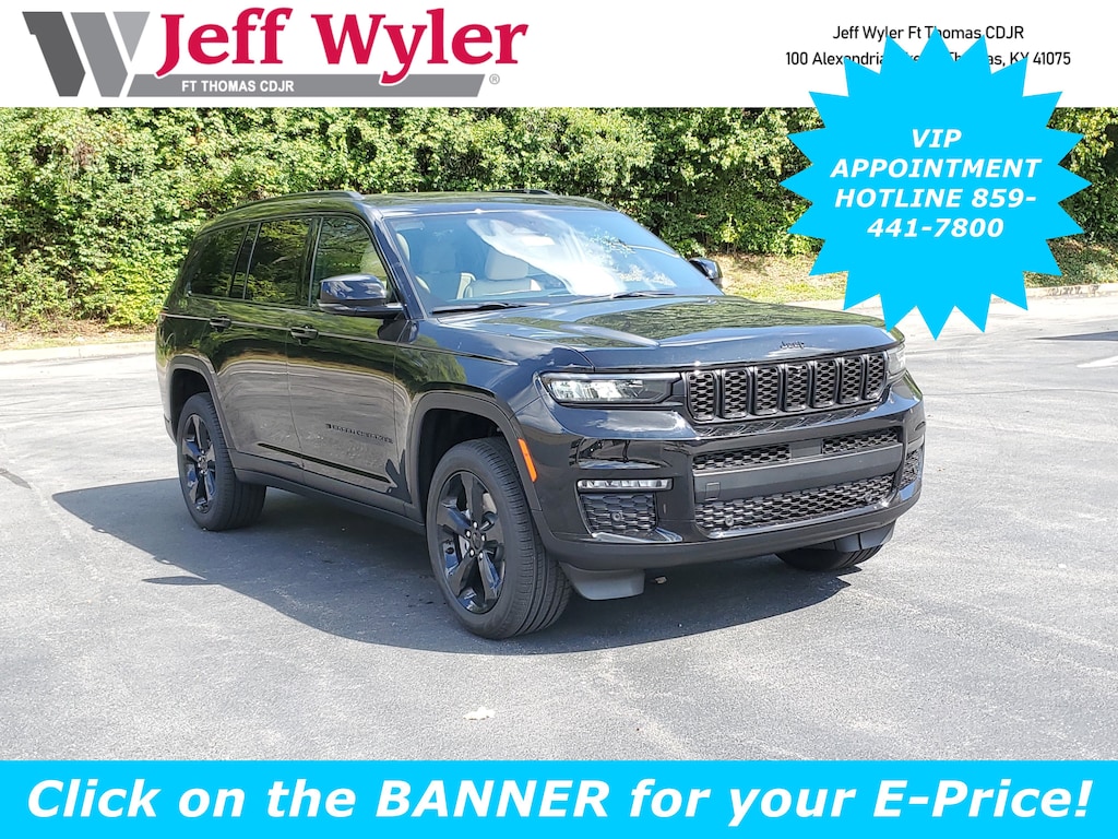 New 2025 Jeep Grand Cherokee L LIMITED 4X4 Sport Utility
