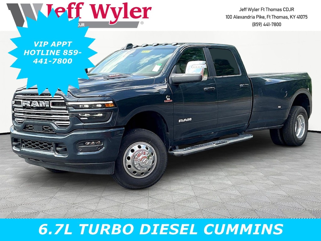 New 2026 Ram 3500 LARAMIE CREW CAB 4X4 8' BOX Pickup