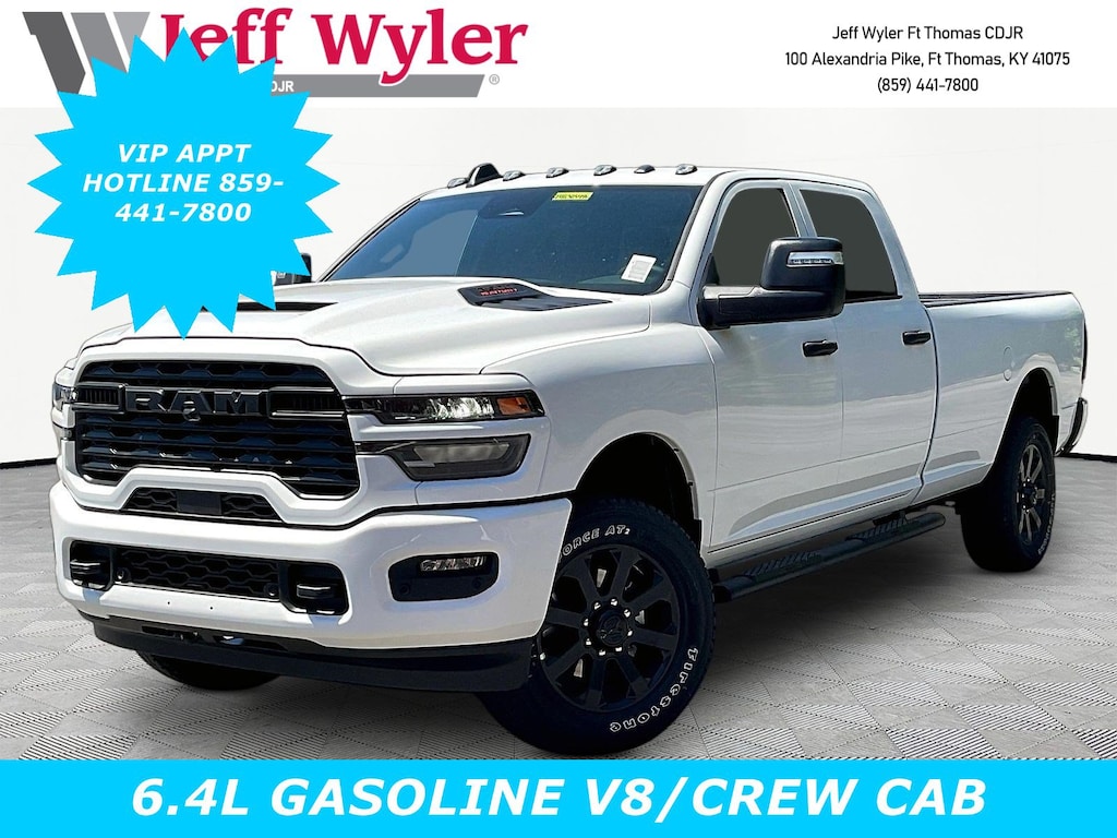 New 2026 Ram 2500 BLACK EXPRESS CREW CAB 4X4 8' BOX Pickup