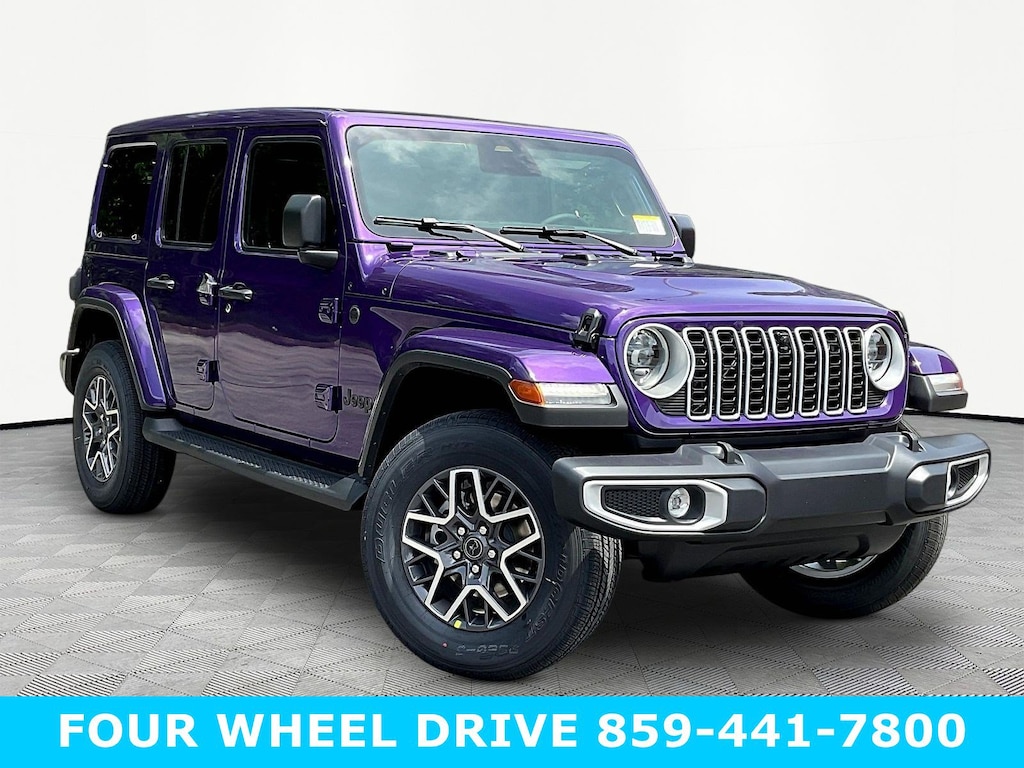 New 2026 Jeep Wrangler 4-DOOR SAHARA Sport Utility