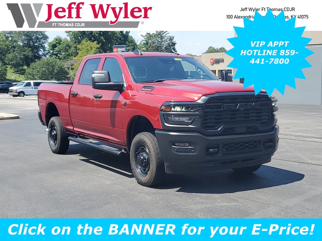 New 2025 Ram 2500 TRADESMAN CREW CAB 4X4 6'4 BOX Pickup