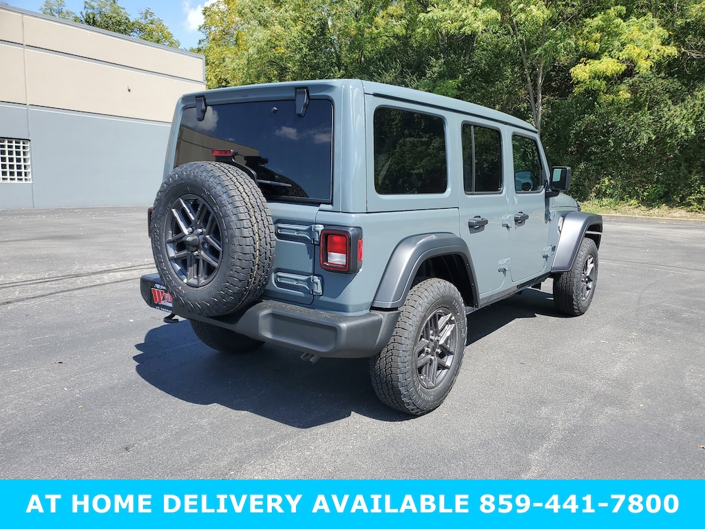 New 2025 Jeep Wrangler 4-DOOR SPORT S Sport Utility