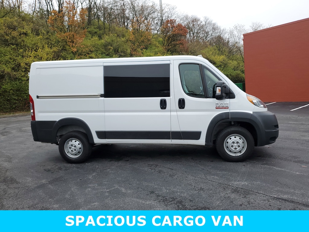 Used 2017 Ram Promaster Cargo Van 1500 Low Roof 136 WB Van Cargo Van