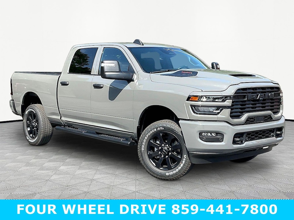 New 2026 Ram 2500 BLACK EXPRESS CREW CAB 4X4 6'4 BOX Pickup