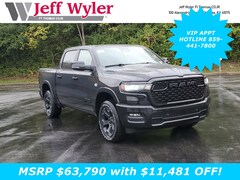 New 2026 Ram 1500 BIG HORN CREW CAB 4X4 5'7 BOX Pickup Ft Thomas