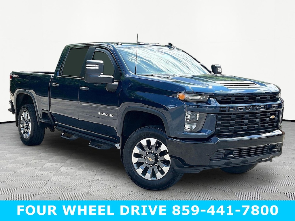 Used 2021 Chevrolet Silverado 2500HD 4WD Crew Cab 159 Custom Truck Crew Cab