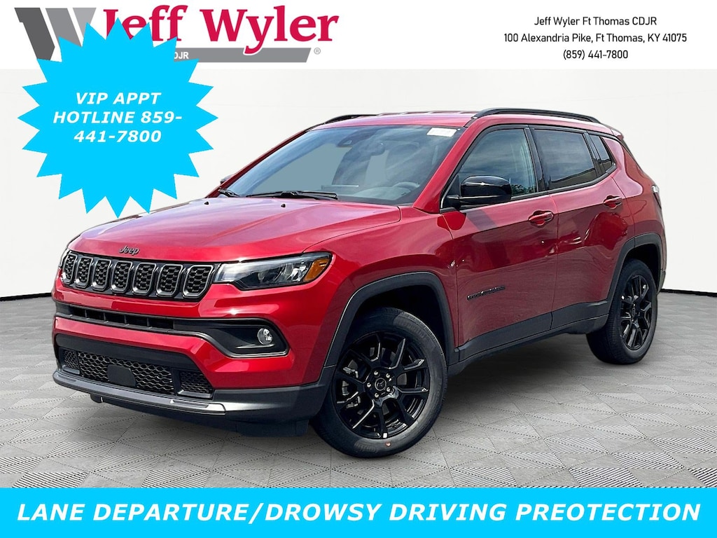 New 2026 Jeep Compass LATITUDE ALTITUDE 4X4 Sport Utility