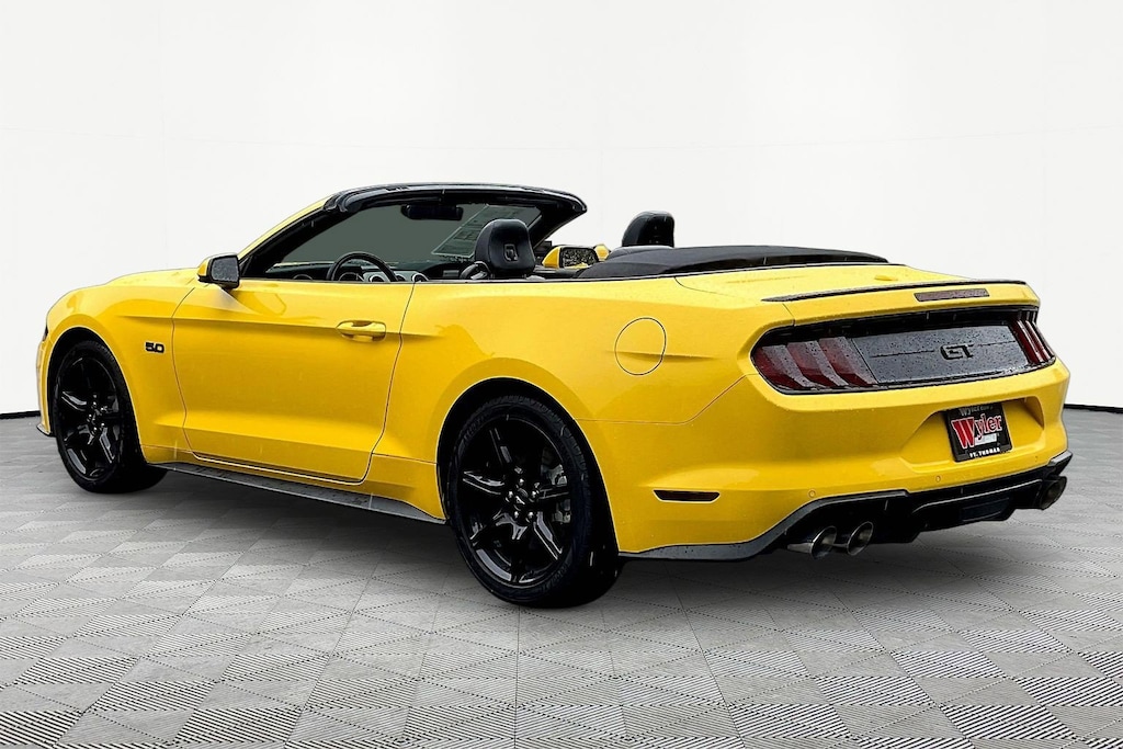 Used 2018 Ford Mustang GT Premium Convertible Convertible