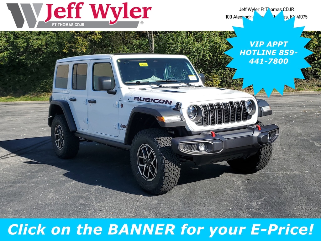 New 2026 Jeep Wrangler 4-DOOR RUBICON Sport Utility