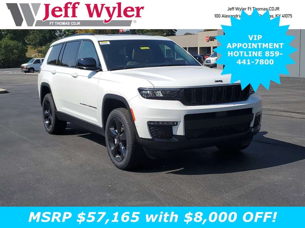 New 2025 Jeep Grand Cherokee L LIMITED 4X4 Sport Utility