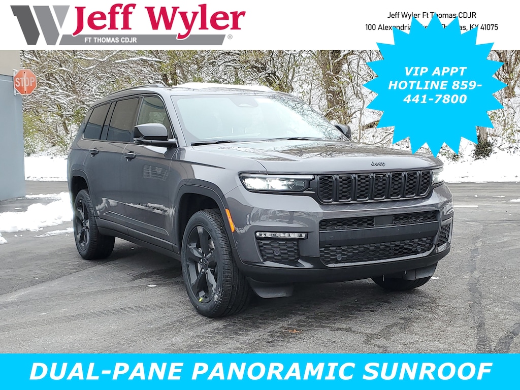 New 2025 Jeep Grand Cherokee L LIMITED 4X4 Sport Utility