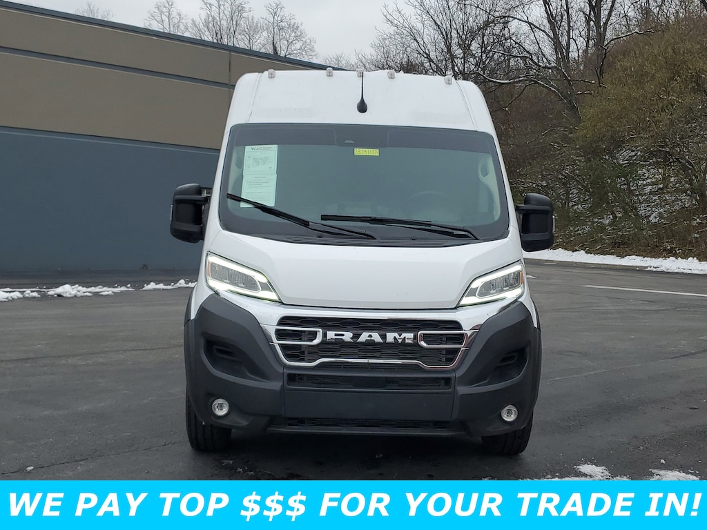 Used 2024 Ram Promaster Cargo Van SLT 2500 High Roof 159 WB Van Cargo Van