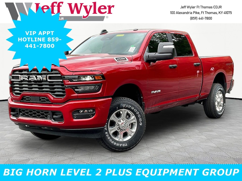 New 2026 Ram 2500 BIG HORN CREW CAB 4X4 6'4 BOX Pickup