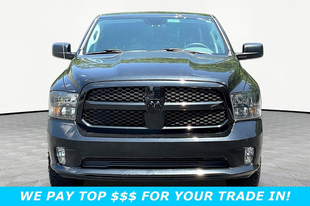 Used 2017 Ram 1500 Express 4x4 Quad Cab 64 Box Truck Quad Cab