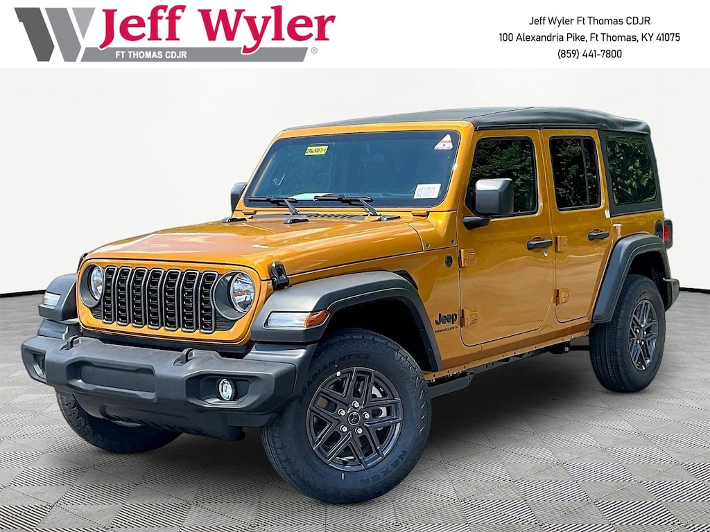New 2026 Jeep Wrangler 4-DOOR SPORT Sport Utility