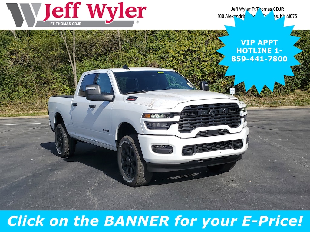 New 2026 Ram 2500 BIG HORN CREW CAB 4X4 6'4 BOX Pickup