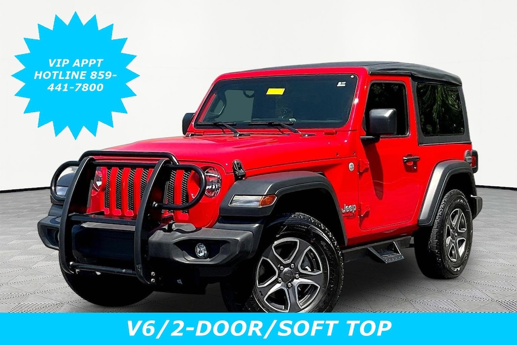 Used 2018 Jeep Wrangler Sport S 4x4 SUV