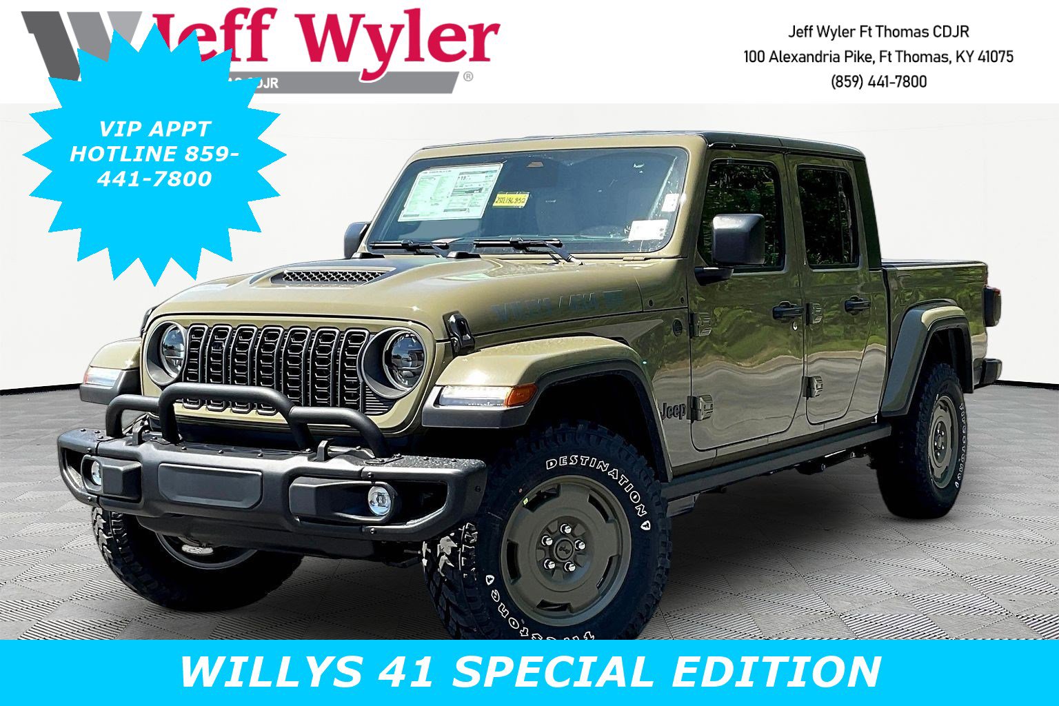 2026 Jeep Gladiator Willys 41 Auto's photo