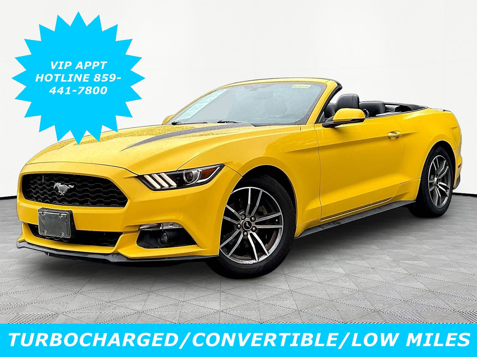 2016 Ford Mustang EcoBoost Convertible Premium's photo