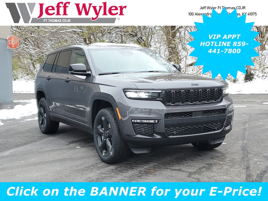 New 2025 Jeep Grand Cherokee L LIMITED 4X4 Sport Utility