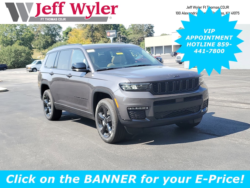 New 2025 Jeep Grand Cherokee L LIMITED 4X4 Sport Utility