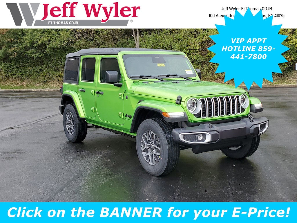New 2026 Jeep Wrangler 4-DOOR SAHARA Sport Utility