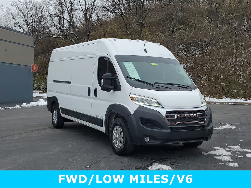 Used 2024 Ram Promaster Cargo Van SLT 2500 High Roof 159 WB Van Cargo Van