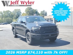 New 2026 Ram 1500 REBEL CREW CAB 4X4 5'7 BOX Pickup Ft Thomas