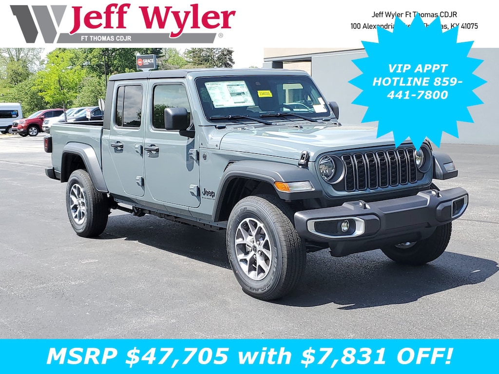 New 2025 Jeep Gladiator SPORT S 4X4 Pickup