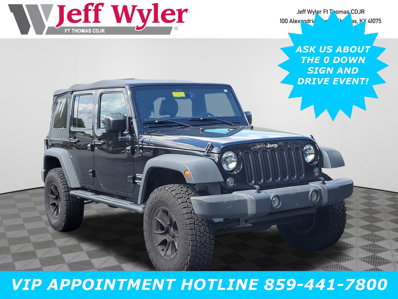 2017 Jeep Wrangler Unlimited Sport 4x4