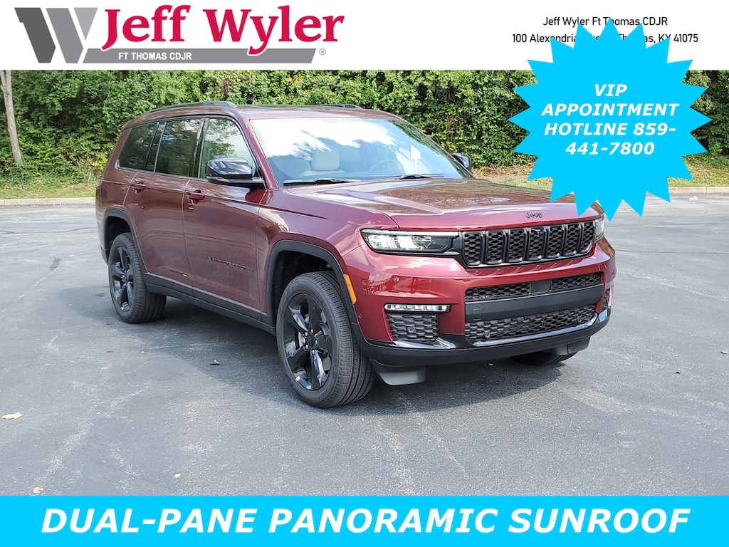 New 2025 Jeep Grand Cherokee L LIMITED 4X4 Sport Utility