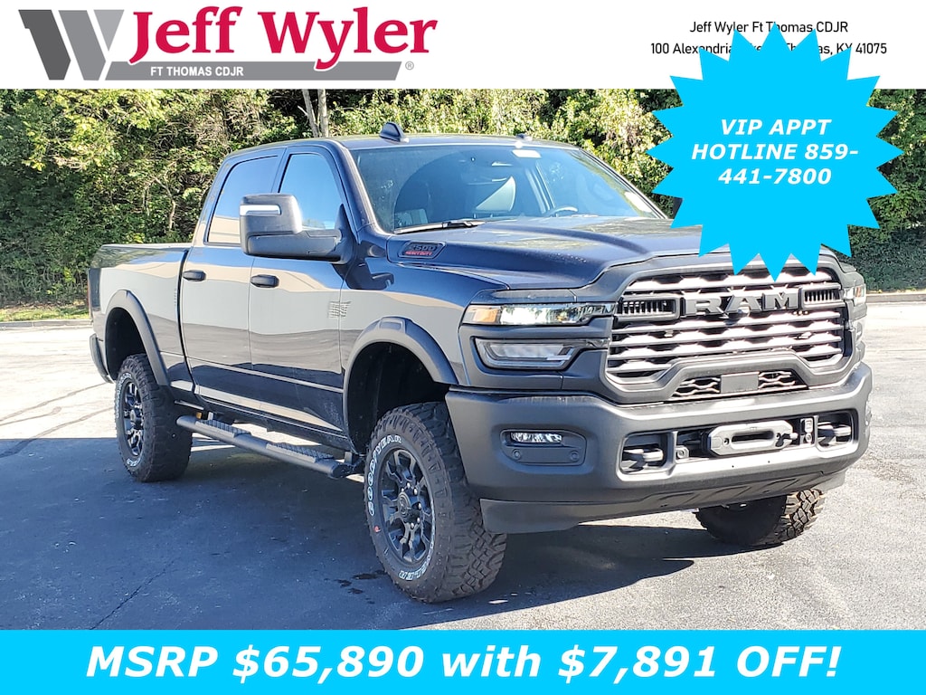 New 2026 Ram 2500 TRADESMAN CREW CAB 4X4 6'4 BOX Pickup