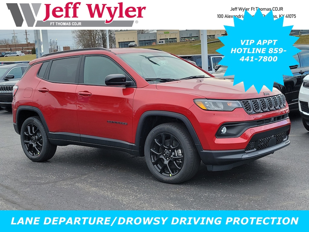 New 2026 Jeep Compass LATITUDE ALTITUDE 4X4 Sport Utility