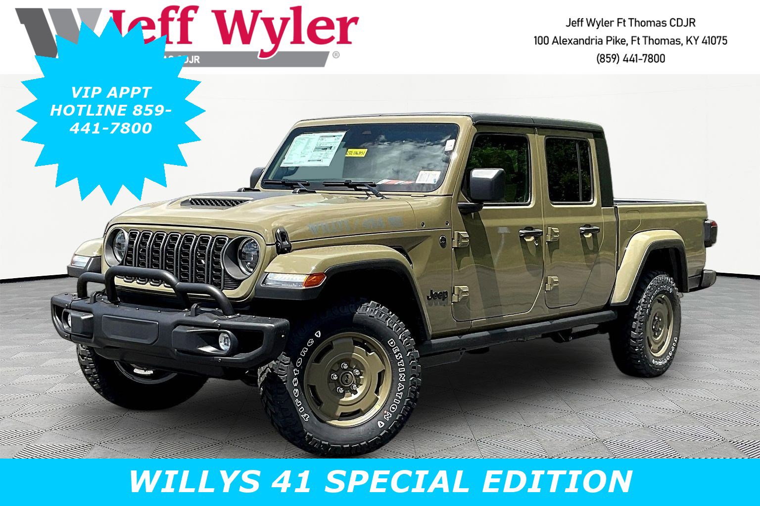 2026 Jeep Gladiator Willys 41 Auto's photo