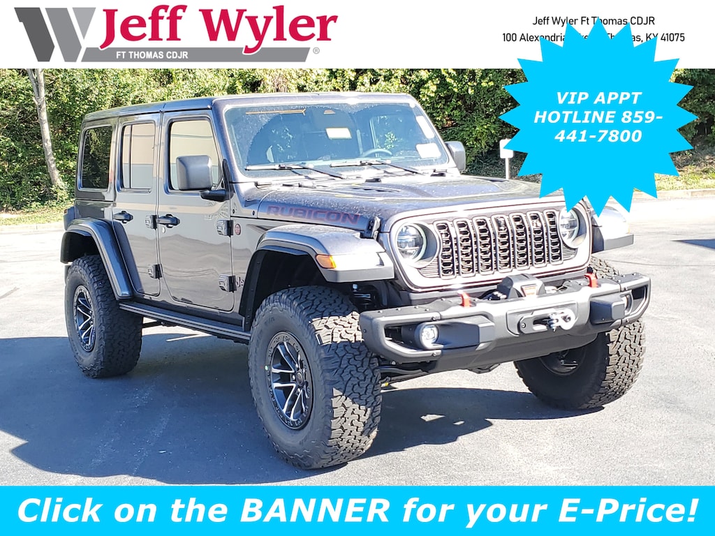 New 2026 Jeep Wrangler 4-DOOR RUBICON X Sport Utility