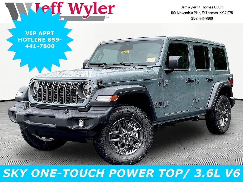 New 2026 Jeep Wrangler 4-DOOR SPORT S Sport Utility