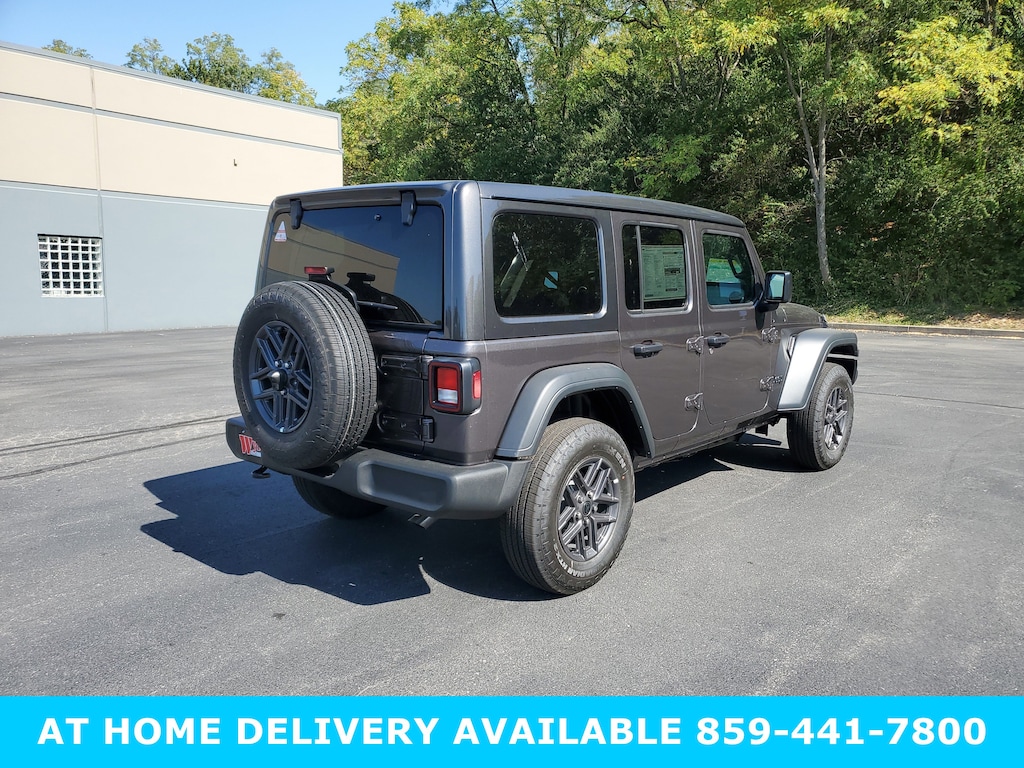 New 2025 Jeep Wrangler 4-DOOR SPORT S Sport Utility