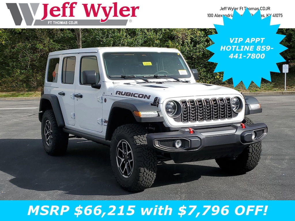 New 2026 Jeep Wrangler 4-DOOR RUBICON Sport Utility